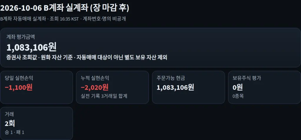 2026-10-06 실제 계좌 인증 화면(개인정보는 가림)
