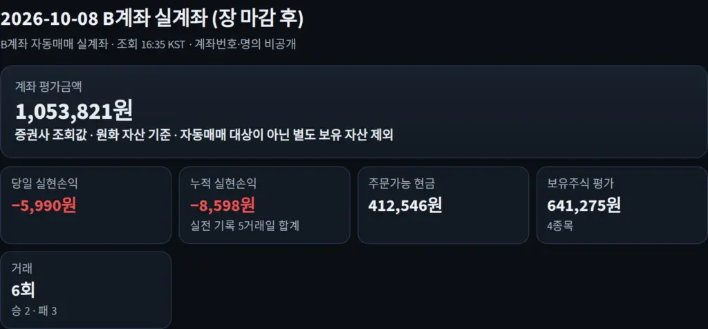 2026-10-08 실제 계좌 인증 화면(개인정보는 가림)